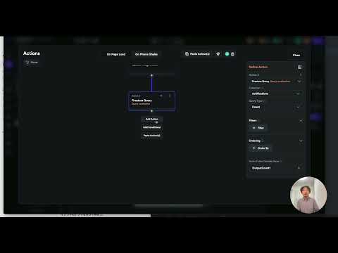FlutterFlowでアプリ開発59 ActionからBackend queryを実行してみよう。