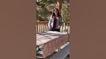 No More Dirty Picnic Tables !! #rnoony #picnictable #genius #rvtip #campingtips