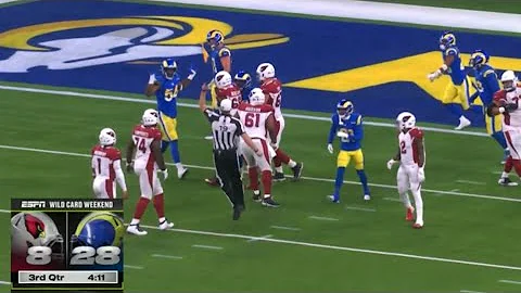 Cardinals vs Rams fight (Leonard Floyd vs Kelvin Beachum)