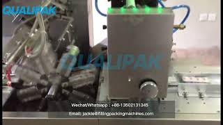 Automatic Box Cellophane 3D Packing Machine With Bopp Heat Sealing Film Over Wrapping Machinery