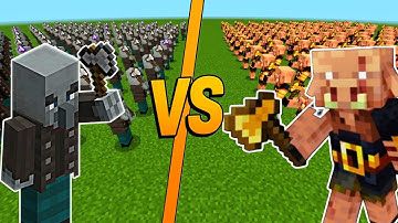Vindicator army VS piglin brutes...🗿 #minecraft #minecraftvideo