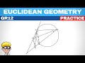 Euclidean Geometry Grade 12: Practice