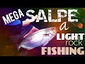 GROSSE SALPE A LIGHT ROCK FISHING IN PORTO speciale 1K : prima pescata del 2020 Power isome game