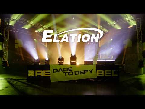 Elation REBEL Series | Rugged Fixtures Built for Modern Productions