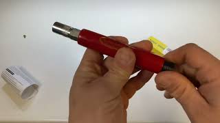 Celebrity BuildMaven Grease Fitting Cleaning Tool -Grease Zerk Cleaner- Red.  (Unboxing) Profile