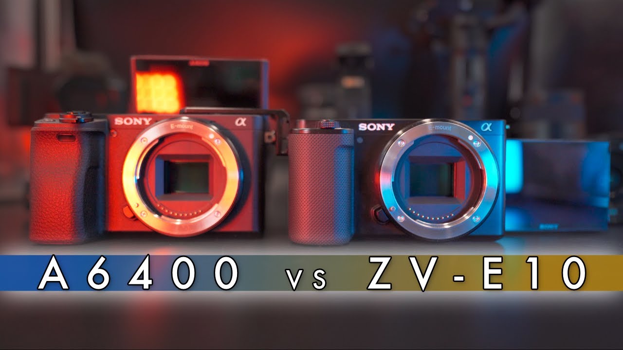 Sony ZVE10 vs A6400 Detailed Comparison. Best for Vlogs, Cinematic