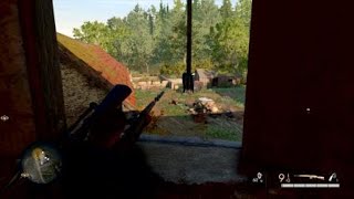 Sniper Elite 5 - Mega Barrel Explosion Double Kill