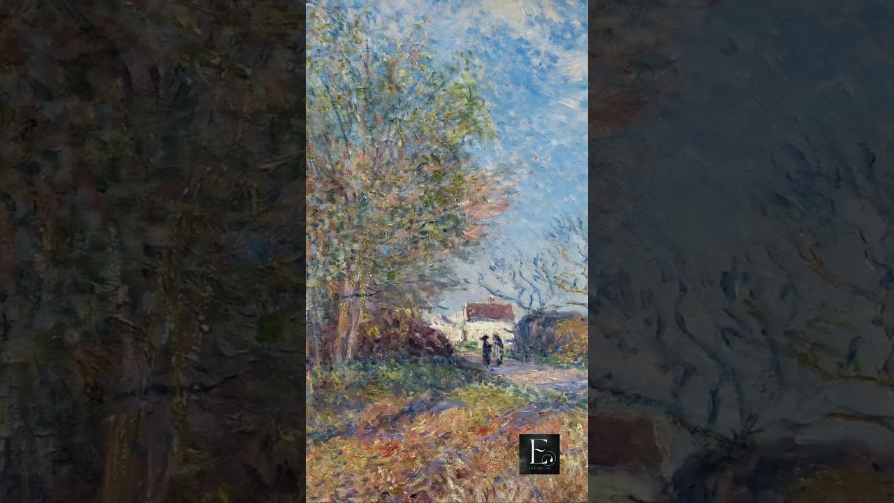 Alfred Sisley – A Corner Of The Woods At Sablons