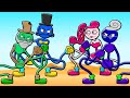 ALL SERIES FAMILY LONGLEGS! DADDY MOMMY BABY GRANNY GRANDPA Poppy Playtime 2 Cartoon Animation