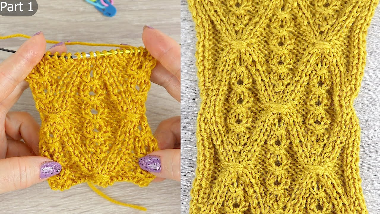 Part 1 of an easy knitting pattern to follow with explanation!! - YouTube