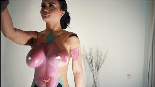 Girl Body Paint Videos 2022 | Beautiful Girl Painting Body Videos 2022
