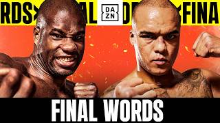 The FINAL words before fight night! | Daniel Dubois vs Fabio Wardley 2