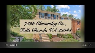 7428 Chummley Ct. Falls Church, VA 22043 - Property Tour Video 7428 Chummley Ct. Falls Church, VA 22043 - Property Tour Video