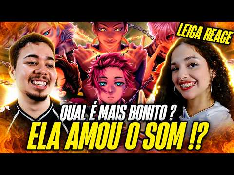 (ELA AMOU O SOM!?) LEIGA REAGE a M4rkim - NEW GEN (Blue Lock)