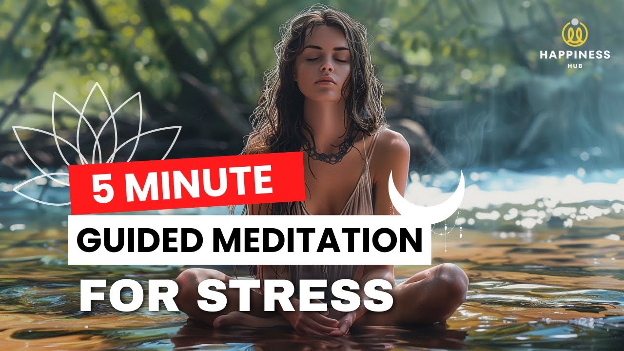 5 Minute Guided Meditation for Stress - YouTube