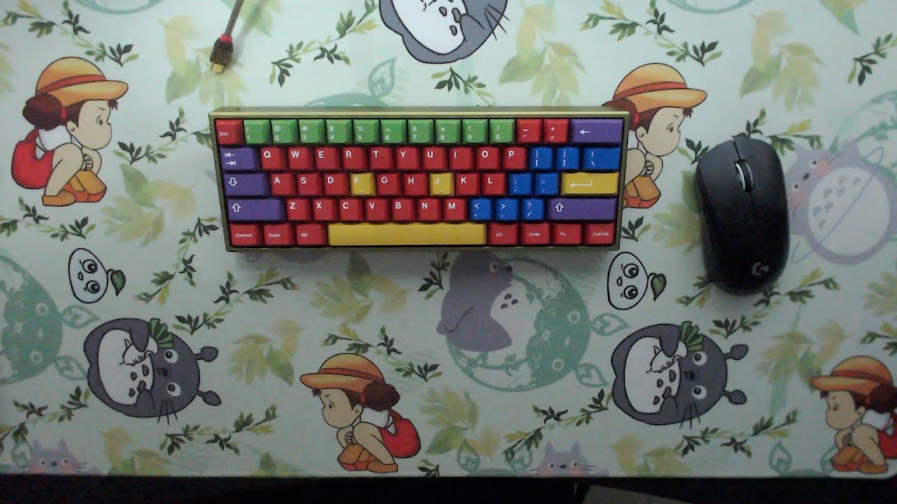 KeebsForAll Freebird60 with lubed Gateron Yellows Typing Sounds