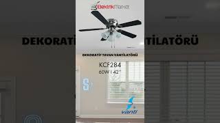 Vanti Tavan Vantilatör Sessiz Ve Güçlü Serinlik Tavanınızda