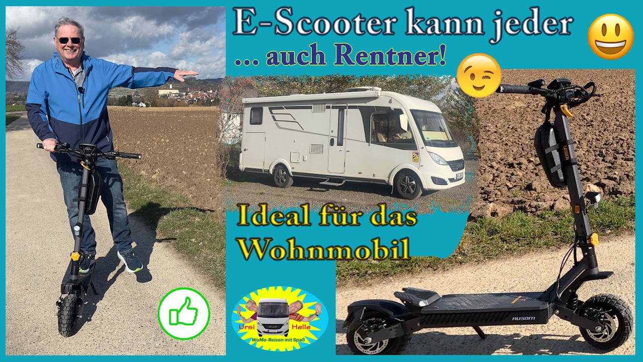 E-Scooter vs. E-Bike? Beides ideal für das Wohnmobil - Nr. 340