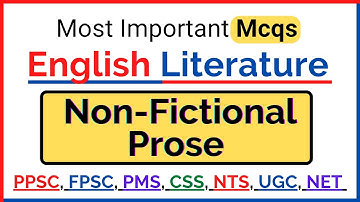 📚 EnglishLiterature-Non-Fictional Prose MCQs with Answers | Most Important Questions