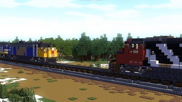 Hinton Train Collision in Minecraft Animation