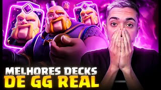 ESSES SÃO OS DECKS MAIS FORTES DE GIGANTE REAL ATUALMENTE!