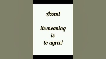 Difference between Assent and Ascent #2023 || I.S lulana English