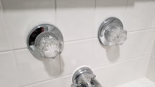 How to fix a leaking, dripping Delta bathtub faucet  $2 fix