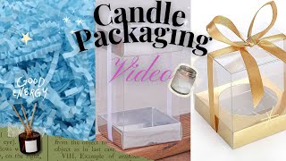 Luxury Candle Packaging Box | Premium Candle Gift Box | Custom Candle Boxes with Lid |