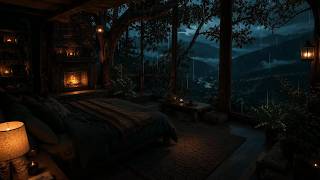 Listen To The Rain On Forest Leaves For Relax, Reduce Anxiety And Sleep Deeply | The Best 3 Hour