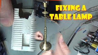Table Lamp Repair #0079