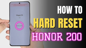 How to Hard Reset Honor 200