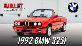 1992 BMW 325I Convertible | [4K] | E30 Love