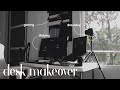 Clean desk setup makeover streamer  youtuber