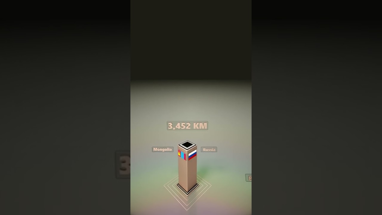 Top 10 longest land borders!! 