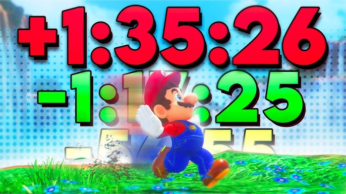Super Mario Odyssey Any% Speedrun in 1:26:34 (my route only; no WR