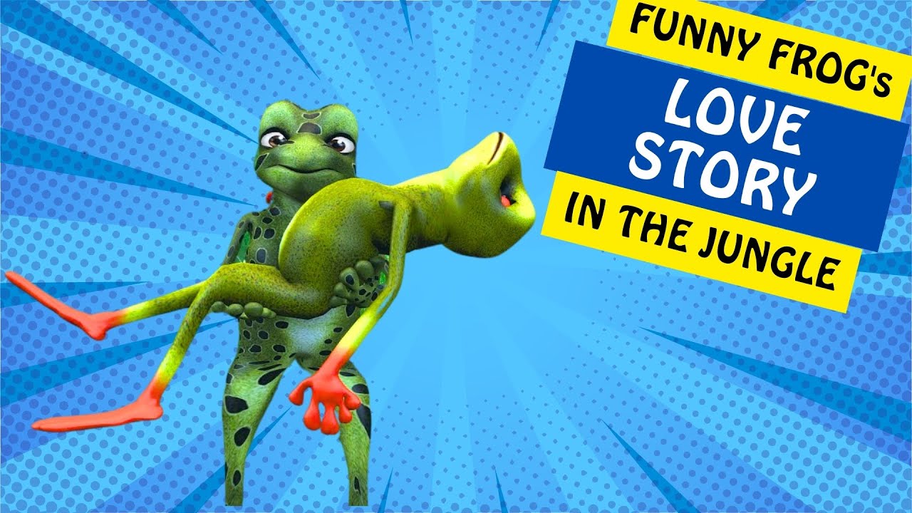 Funny Frogs Dance Animated Short Film  A Love Story of Funny Crazy Frogs