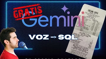 De Voz a SQL con Gemini! (Así automatizo Mi App de presupuesto con IA GRATIS)