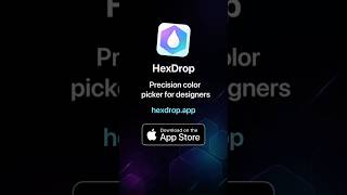 HexDrop: A Fast Color Picker for Mac Designers