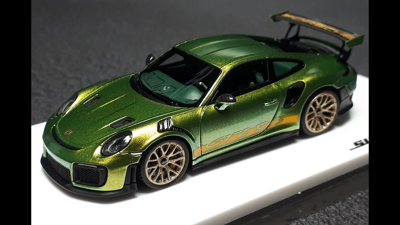 SUHE 1/64　ポルシェ 911 GT2 RS 1/64 Porsche 911 992 GT2 RS by SUHE resin model car review toy