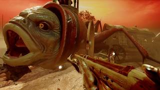 Hieronymus - Fight a Huge Fish Train in this Bizarre Indie FPS Based on the Art of Hieronymus Bosch! screenshot 4