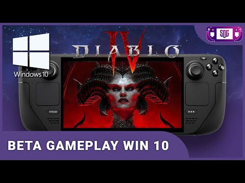 Diablo IV Steam Deck Gameplay Windows 10 - WinDeck