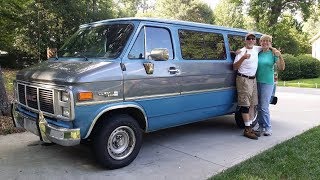 Van Camping Adventures ahead~1989 GMC Classic Van Conversion