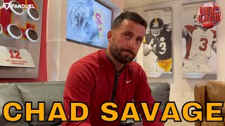 TE/IWR Coach Chad Savage Talks About The USC Trojans Tight End Development And A Rising Star At WR