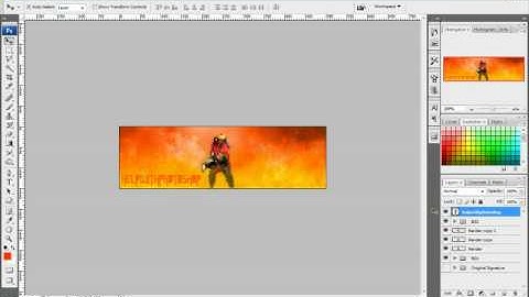 Signature Tutorial - Renders and Text