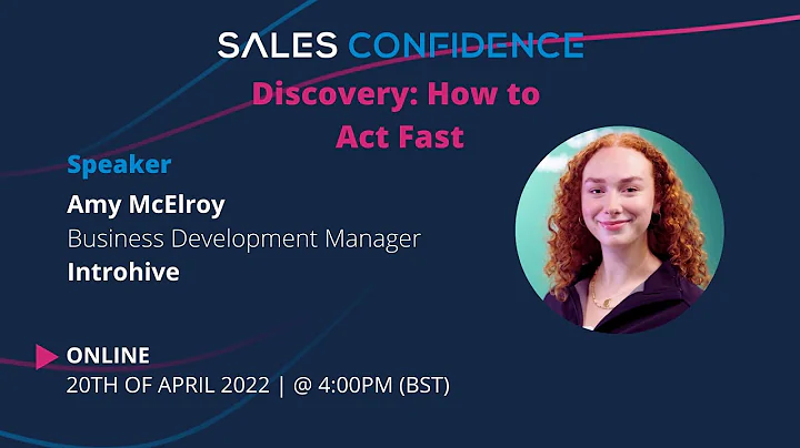 Discovery: How to Act Fast | Amy McElroy, Business...