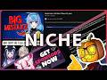 NICHE Vtuber Advice YOU need to know