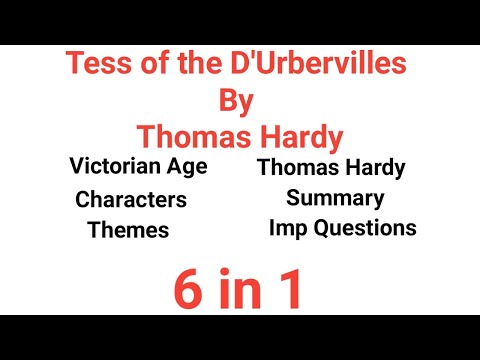 वीडियो: क्या Tes of the D Urbervilles का सुखद अंत होता है?