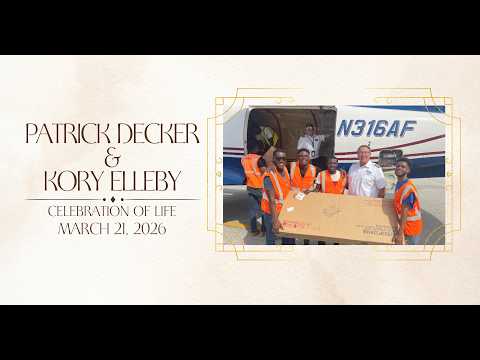 Patrick Decker and Kory Elleby Celebration of Life Service
