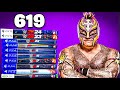 Hitting a 619 with rey mysterio in every wwe 2k game