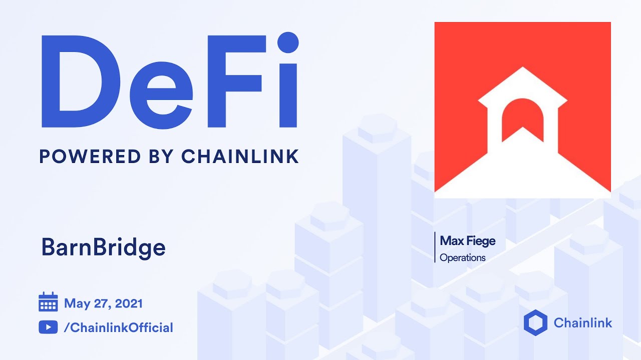 Chainlink Live | BarnBridge: Mitigate Risk, Maximize Yield